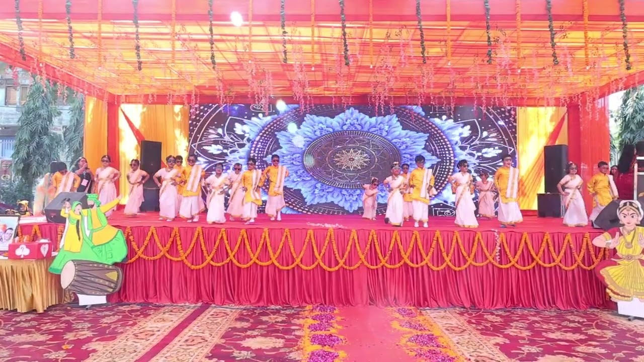 South Indian Dance by Pre-Primary student