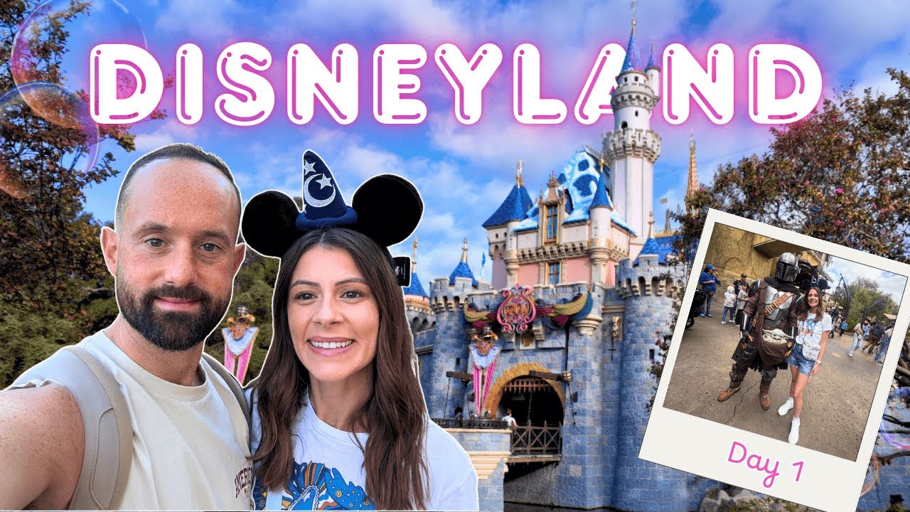 FIRST VISIT! 🏰 Disneyland California 70th Anniversary Day 1 Vlog (New Castle & Magic)