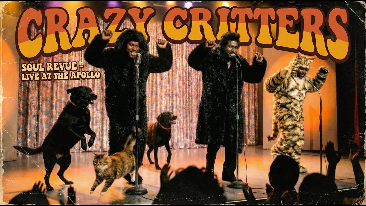 Crazy Critters #music #parody #aivideo