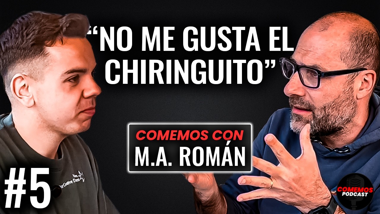 Precio fútbol y periodismo. Guerra Juanma Castaño vs Ibai. El autismo | Comemos#5 Miguel Ángel Román