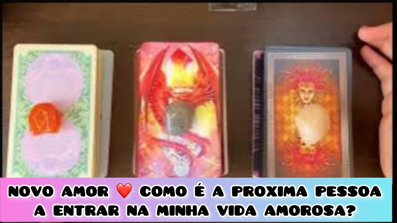 NOVO AMOR ❤️COMO É A PROXIMA PESSOA A ENTRAR NA MINHA VIDA AMOROSA? Solteiros - proximo namorado /a
