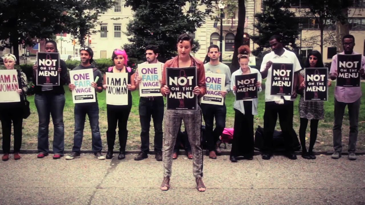 Women are #NotOnTheMenu at Restaurants!