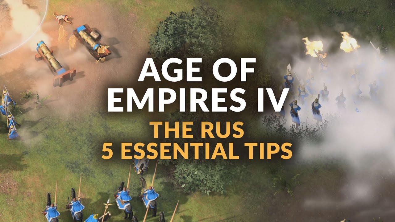 AGE OF EMPIRES 4 | 5 Essential Tips for Rus (Faction Beginner's Guide)