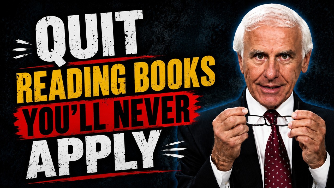 Quit Reading Books You'll Never Apply | Jim Rohn Motivation