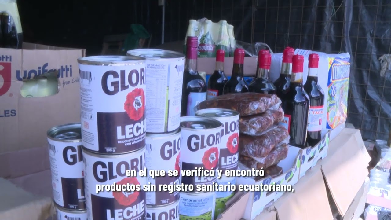Operativo en Puerto Seco.