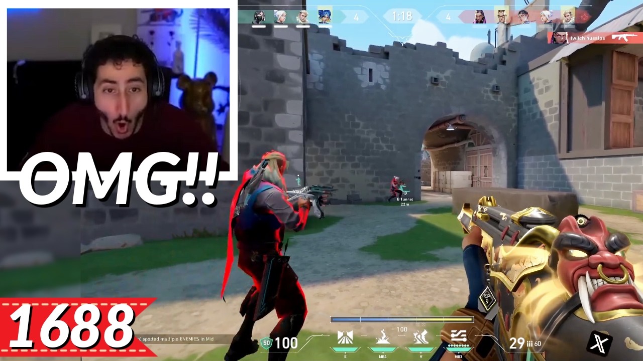 This is THE Craziest Shot of All Time | Most Watched VALORANT Clips Today V1688
