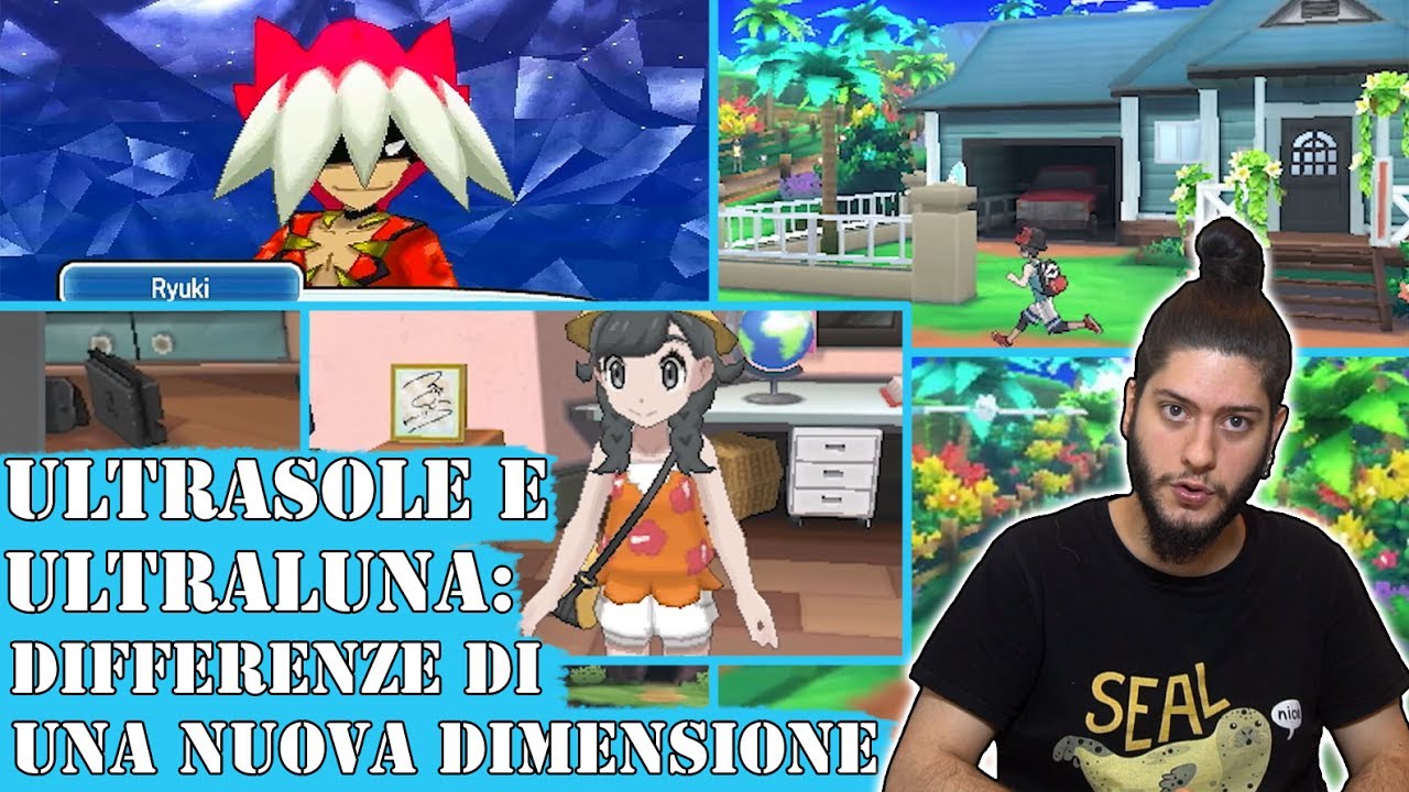 Pokémon Ultrasole ed Ultraluna: TANTE DIFFERENZE nella nuova dimensione!