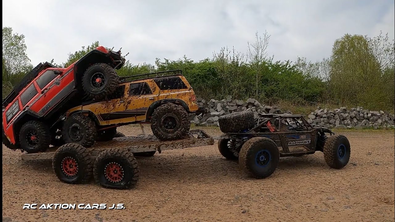 Reely Raptor 6S with Trailer? 😯 Mit Anhänger? Und RC Crawler Free Men Pro DF 4S