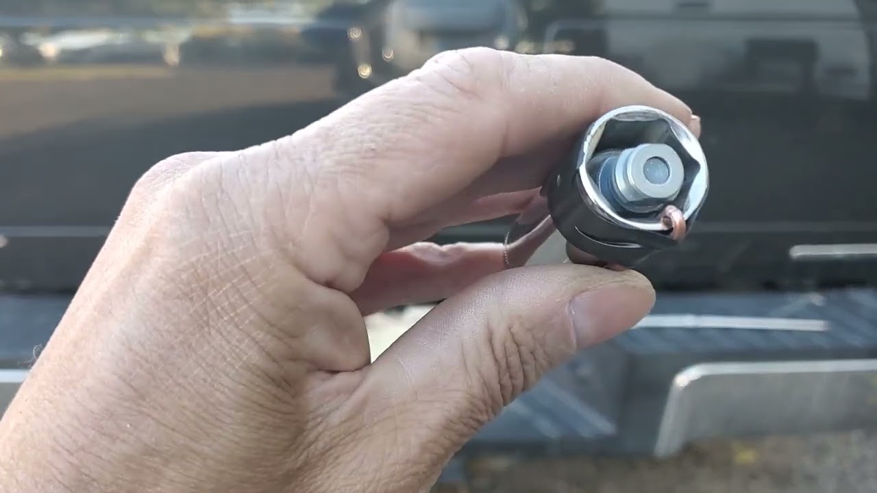 Removing spare tire lock with out the key for 2011-2016 F250