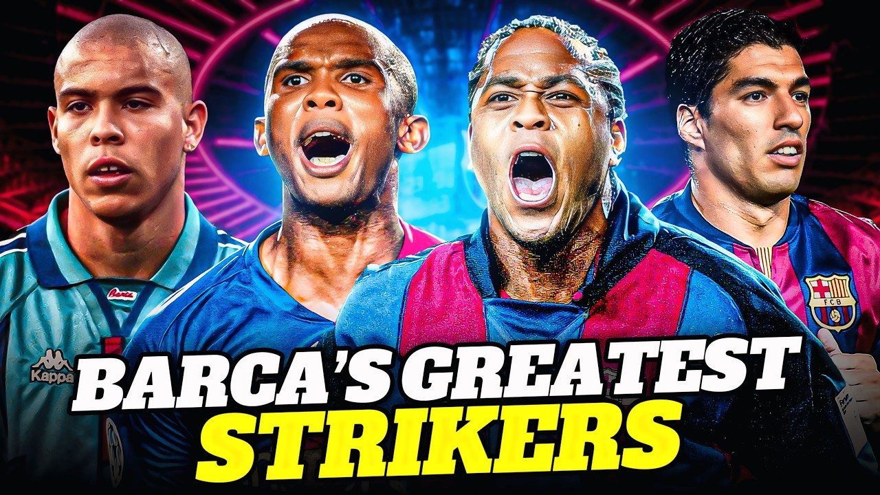 RANKING BARCA'S GREATEST EVER STRIKERS | THIS WAS TOUGH!!!