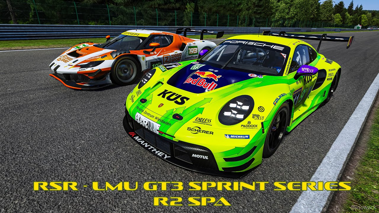 LIVE: LMU | RSR - LMU GT3 SPRINT SERIES - R2 SPA | Onboard