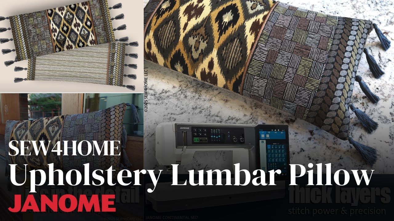 Sew4Home Upholstery Lumbar Pillow