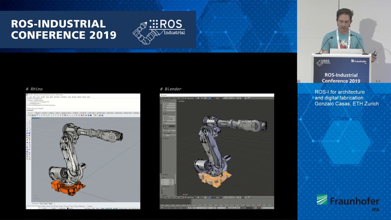 07 - ROS I for architecture and digital fabrication, Gonzalo Casas, ETH Zurich