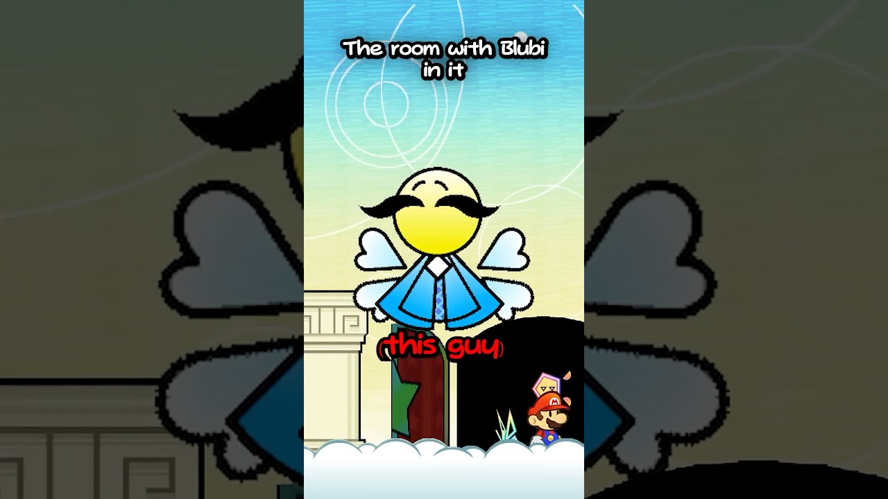 Entering this room crashes Super Paper Mario