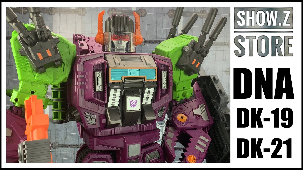 DNA Design DK-19 DK-21 Transformers Earthrise Titan SCORPONOK Upgrades