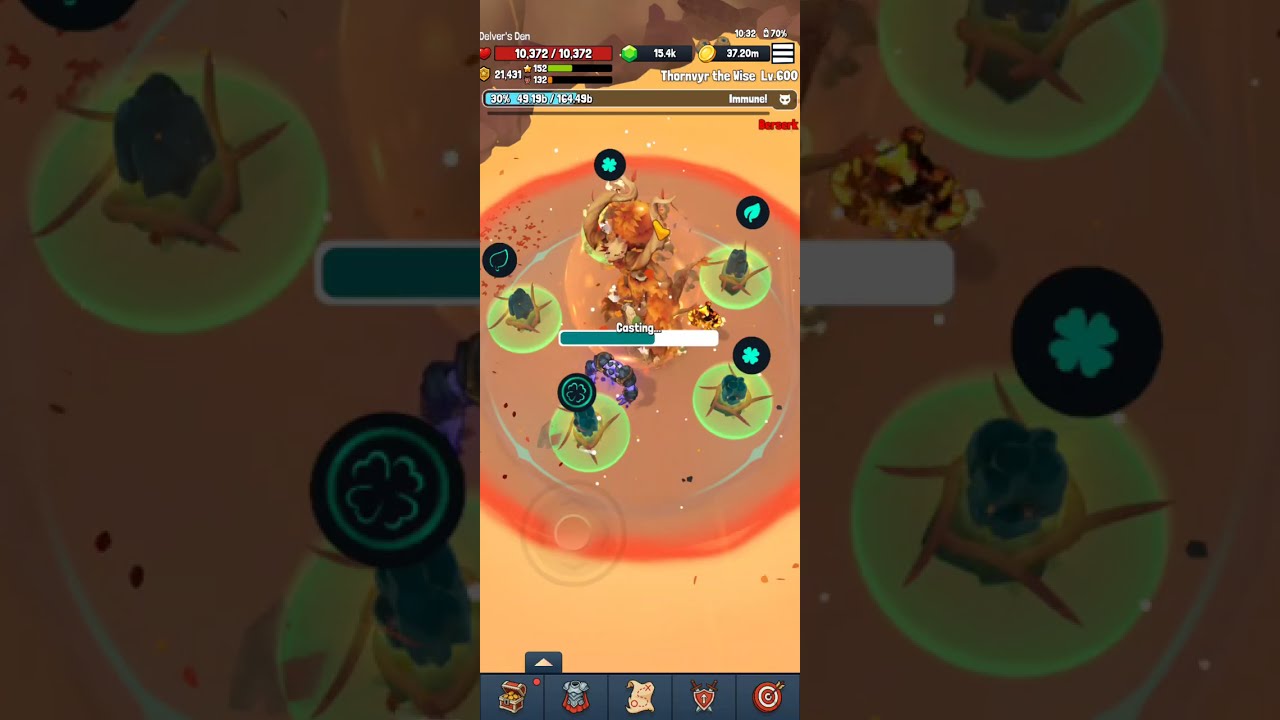 Eternal Hero - Thornvyr the wise level 600 Boss