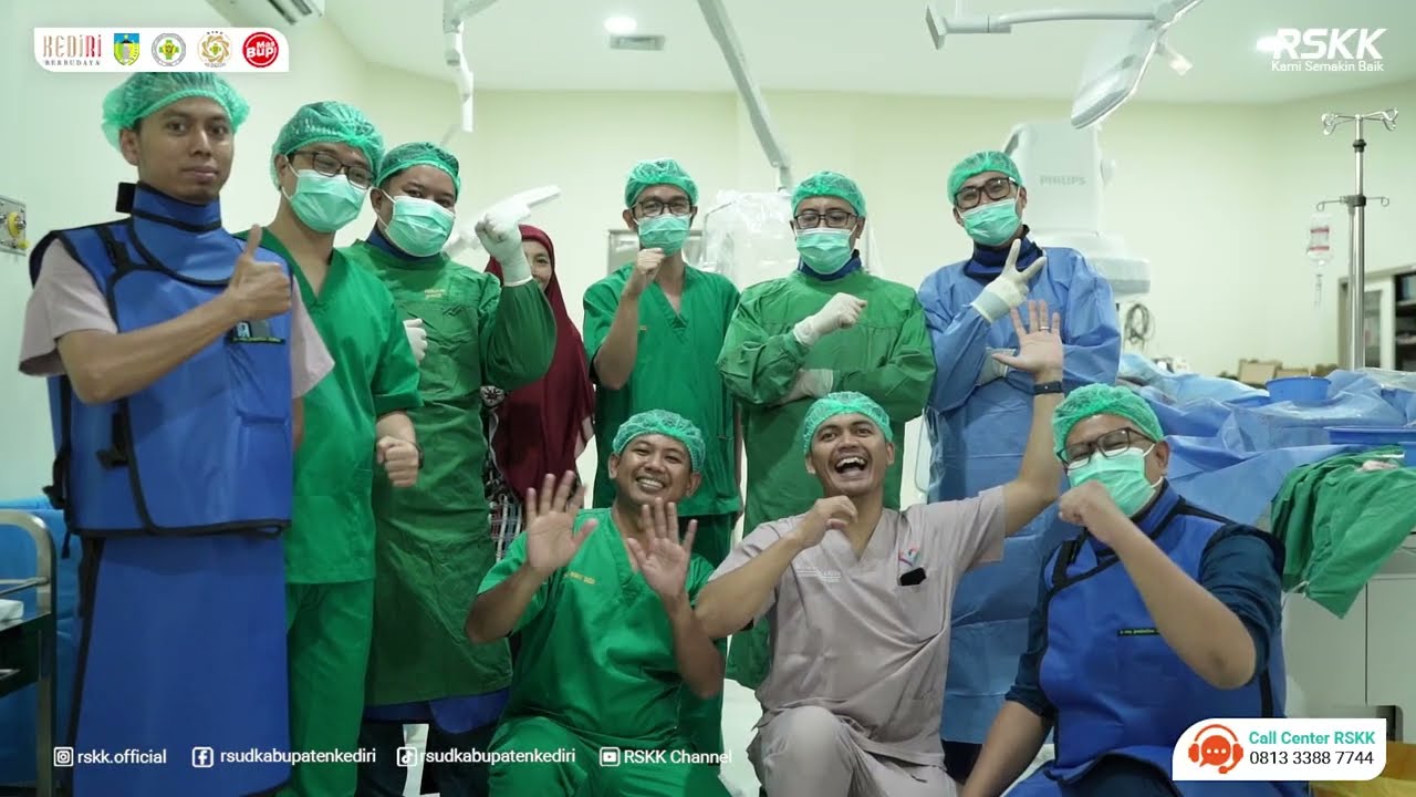 Kick off dan proctoring layanan Cathlab Neurologi bersama tim dari RSUD Dr. Soetomo