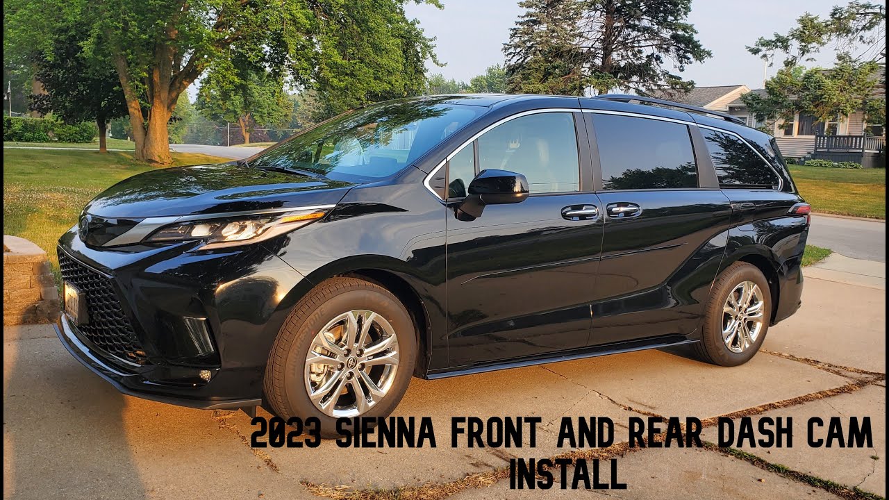 FitcamX Sienna Dash cam Installation