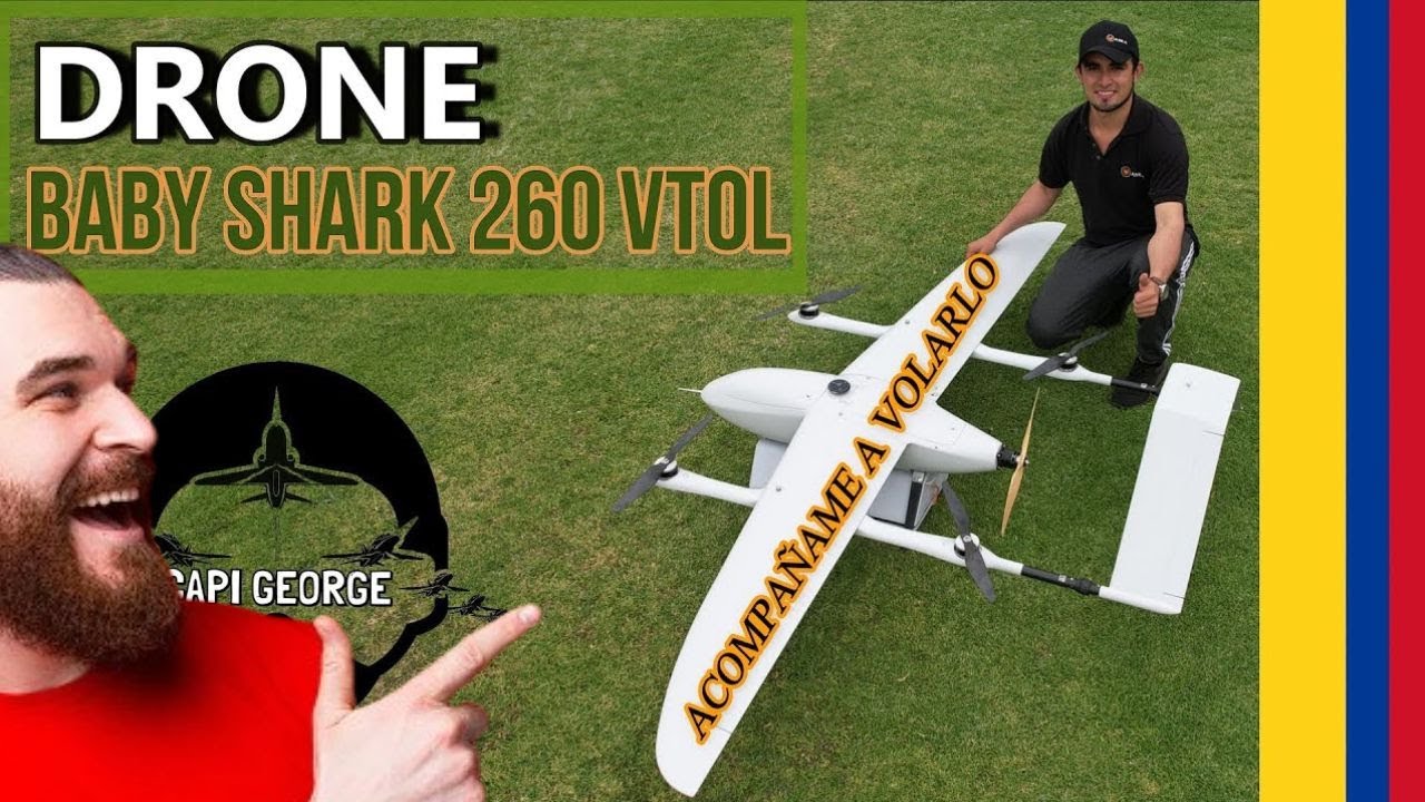 Drone Baby Shark 260 para FOTOGRAMETRÍA y CARGA