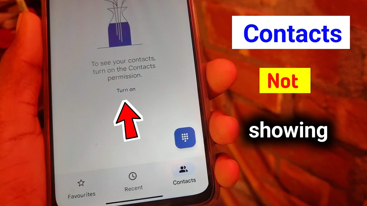 phone dialer me contact show nahi ho raha hai/ contact not showing in dialer