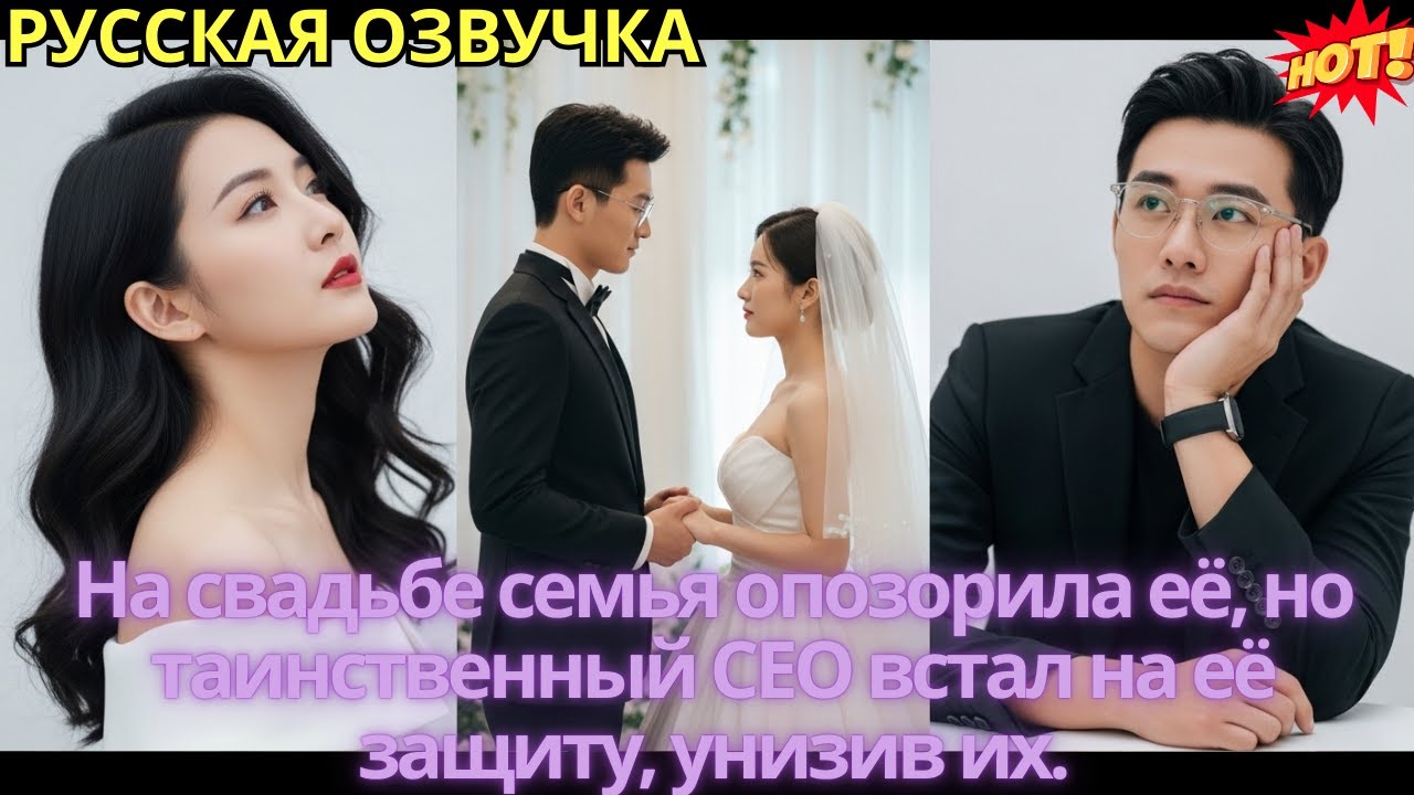 На свадьбе семья опозорила её, но таинственный CEO встал на её защиту, унизив их.
