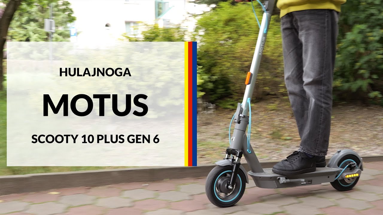 Hulajnoga elektryczna Motus Scooty 10 Plus Gen 6 &ndash; dane techniczne &ndash; RTV EURO AGD