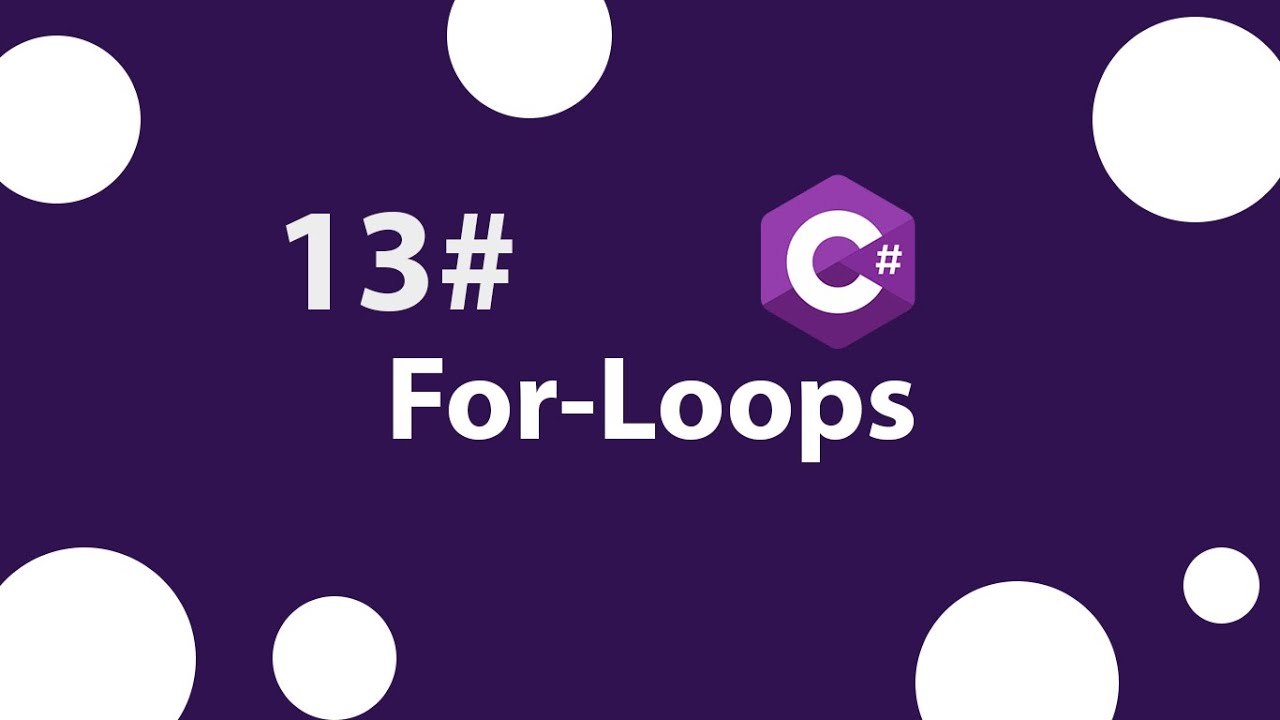 13# [arabic] - for loop in C# || الجمل التكرارية في السي شارب (1)