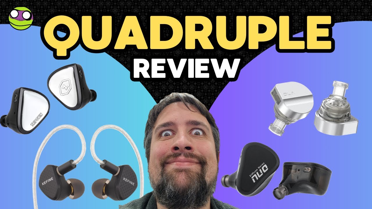QUADRUPLE REVIEW de IEM | Tanchjim OLA Bass, Ziigaat NUO, Tripowin VIVACE, Kefine KLEAN