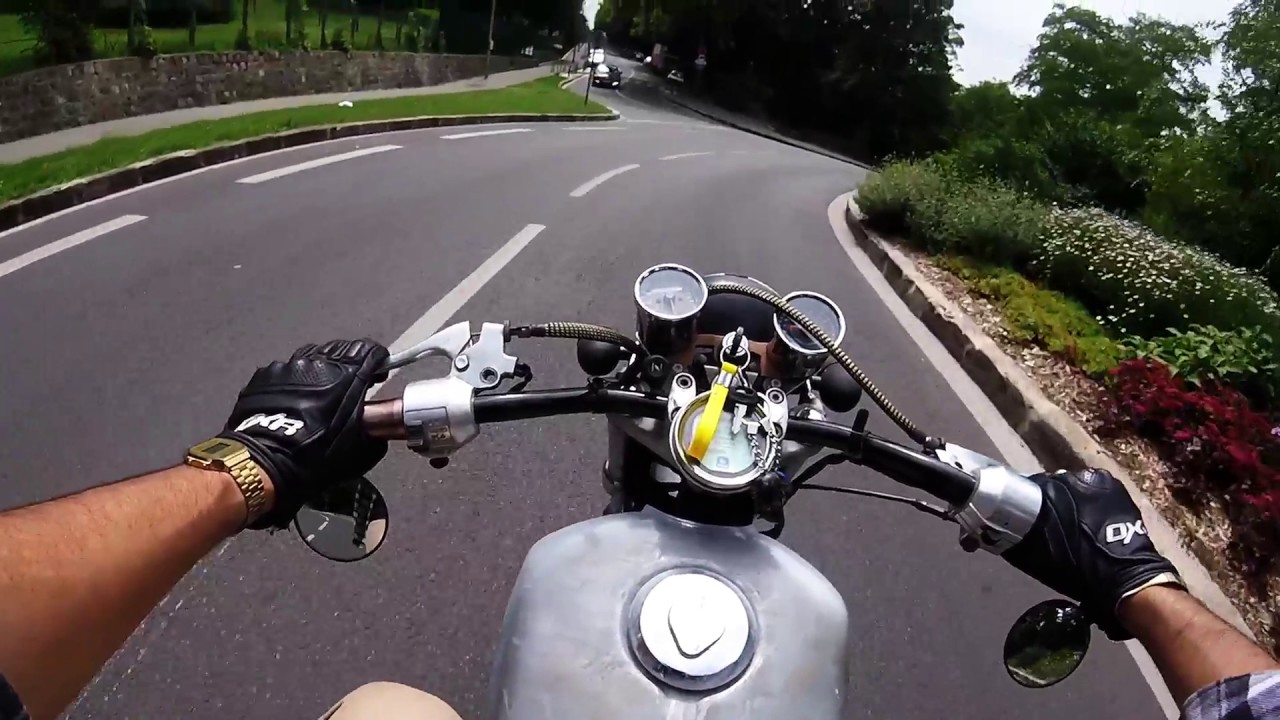 Test GoPro Hero+ - Cruising on my Honda Cm125