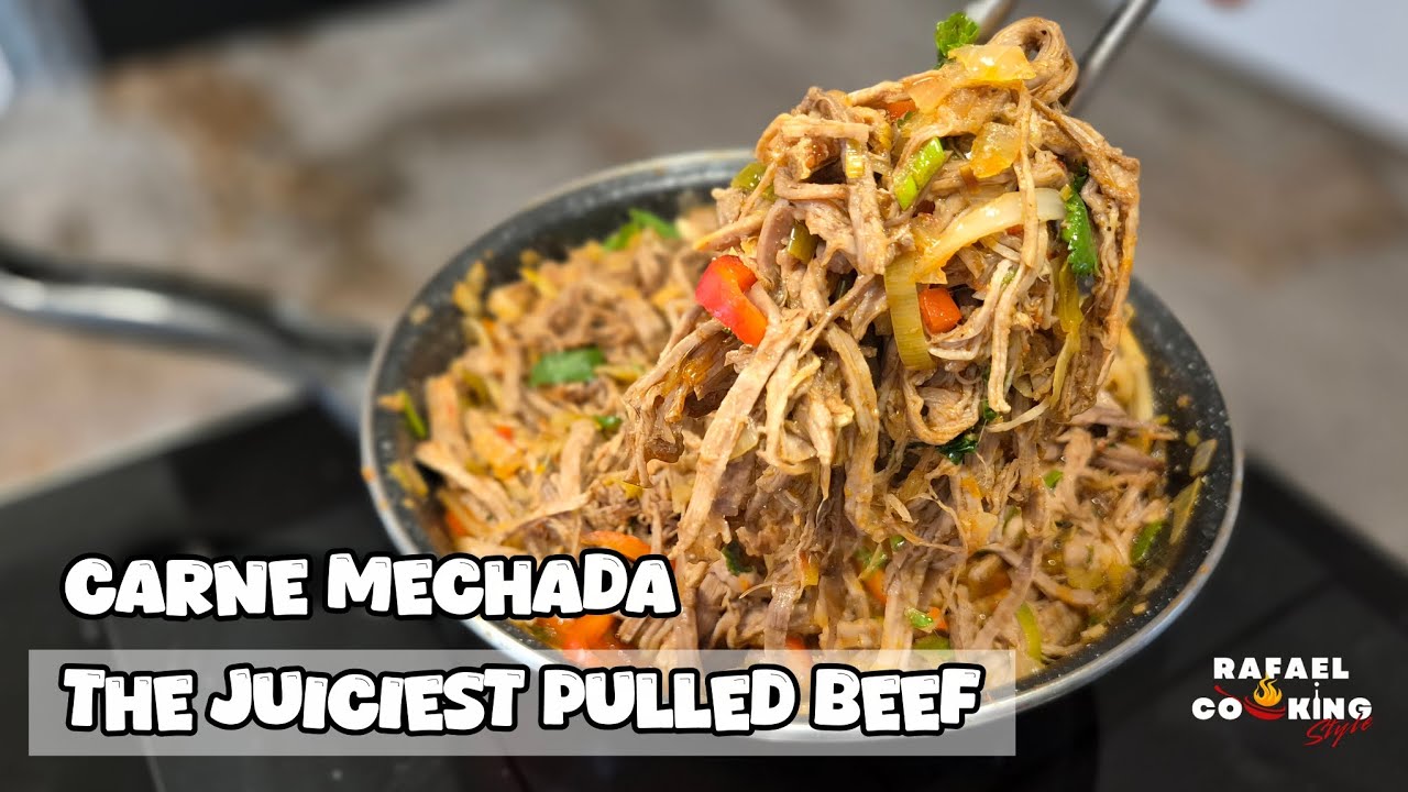 The JUICIEST Venezuelan Pulled Beef You’ll Ever Taste! 🤤 (Carne Mechada Recipe)