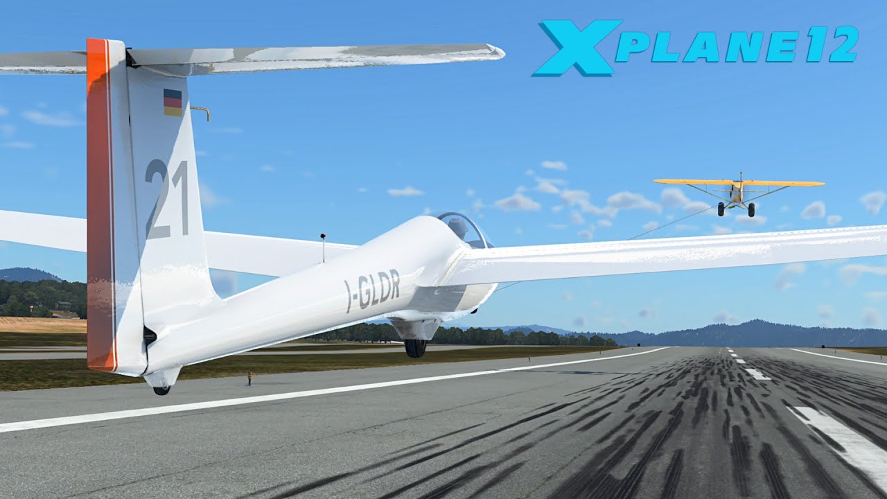X-Plane 12 | From Launch To Land | True Earth Nor-Cal | ASK 21