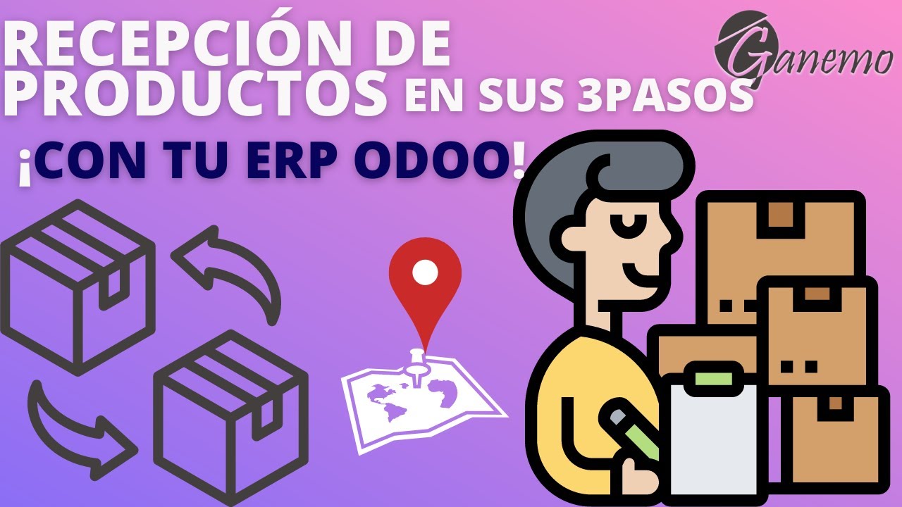👨‍💻Tutorial de RECEPCIÓN en 2 y 3 Pasos | Rutas avanzadas de inventario Odoo ERP 🌟📊