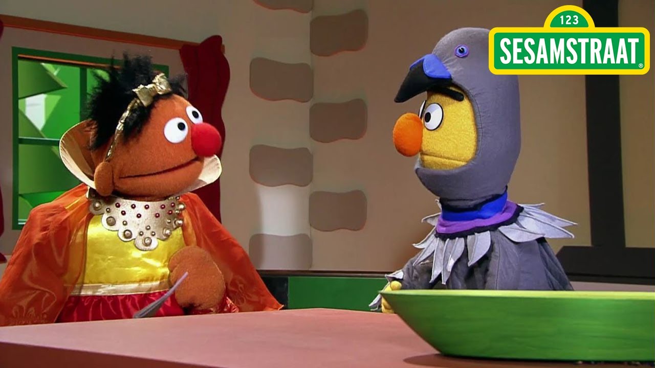 Assepoester - Bert & Ernie - Sesamstraat