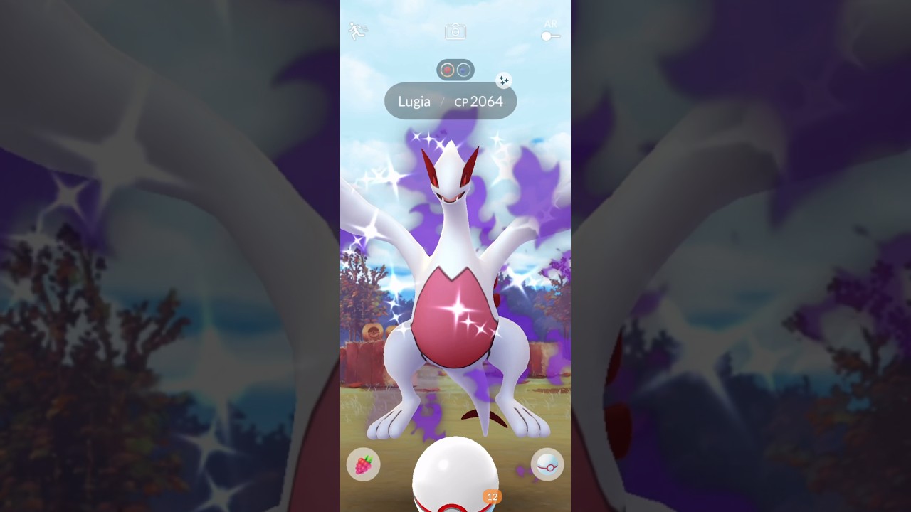 World First Ever ✨Shiny Shadow Lugia Raid in #pokemongo
