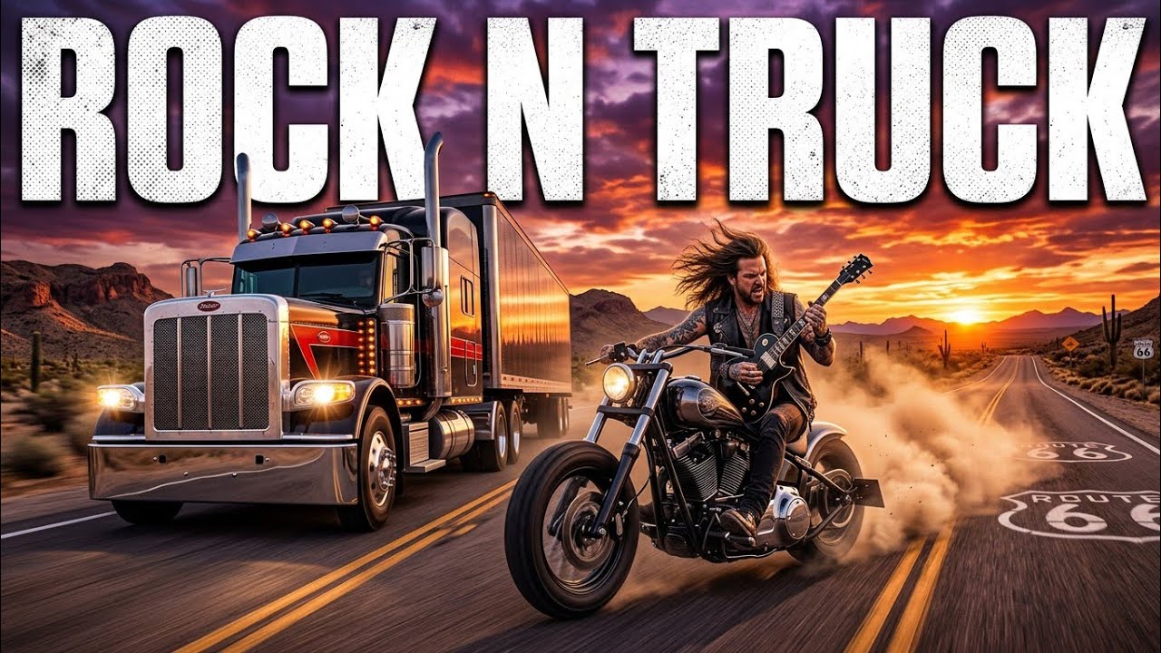 THE BEST MUSIC FOR LONG HAUL TRUCKERS &ndash; Rock Country Highway Playlist.