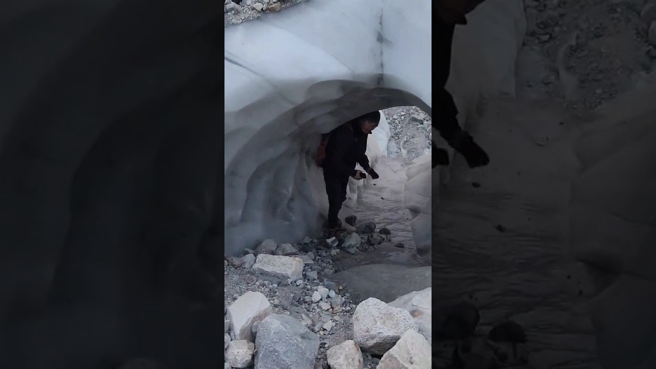 Glacier at mountain of Hunza Valley how dangerous it is 