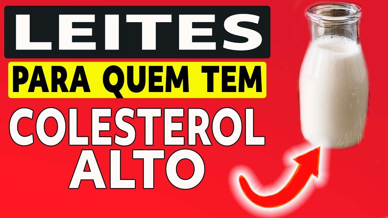 3 MELHORES LEITES para quem está com o COLESTEROL ALTO - Dr. Charles Genehr