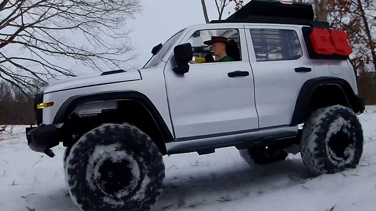 Mini Tank, Massive Snow: MN300 Scale Adventures