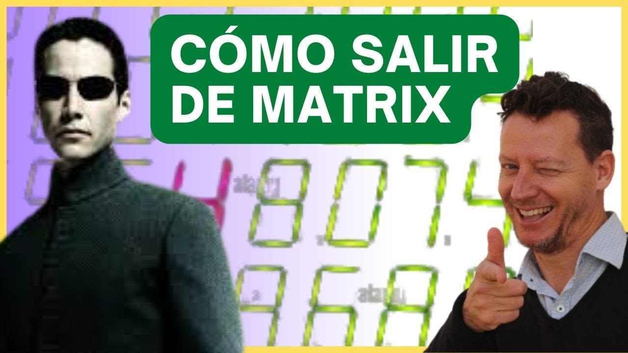 COMO SALIR de la MATRIX - DESPERTAR laCONSCIENCIA ESPIRTUAL (2A PARTE) 😎