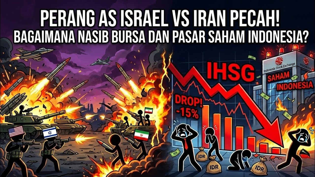 Perang AS Israel VS Iran Pecah! Bagaimana Nasib Bursa dan Pasar Saham Indonesia?