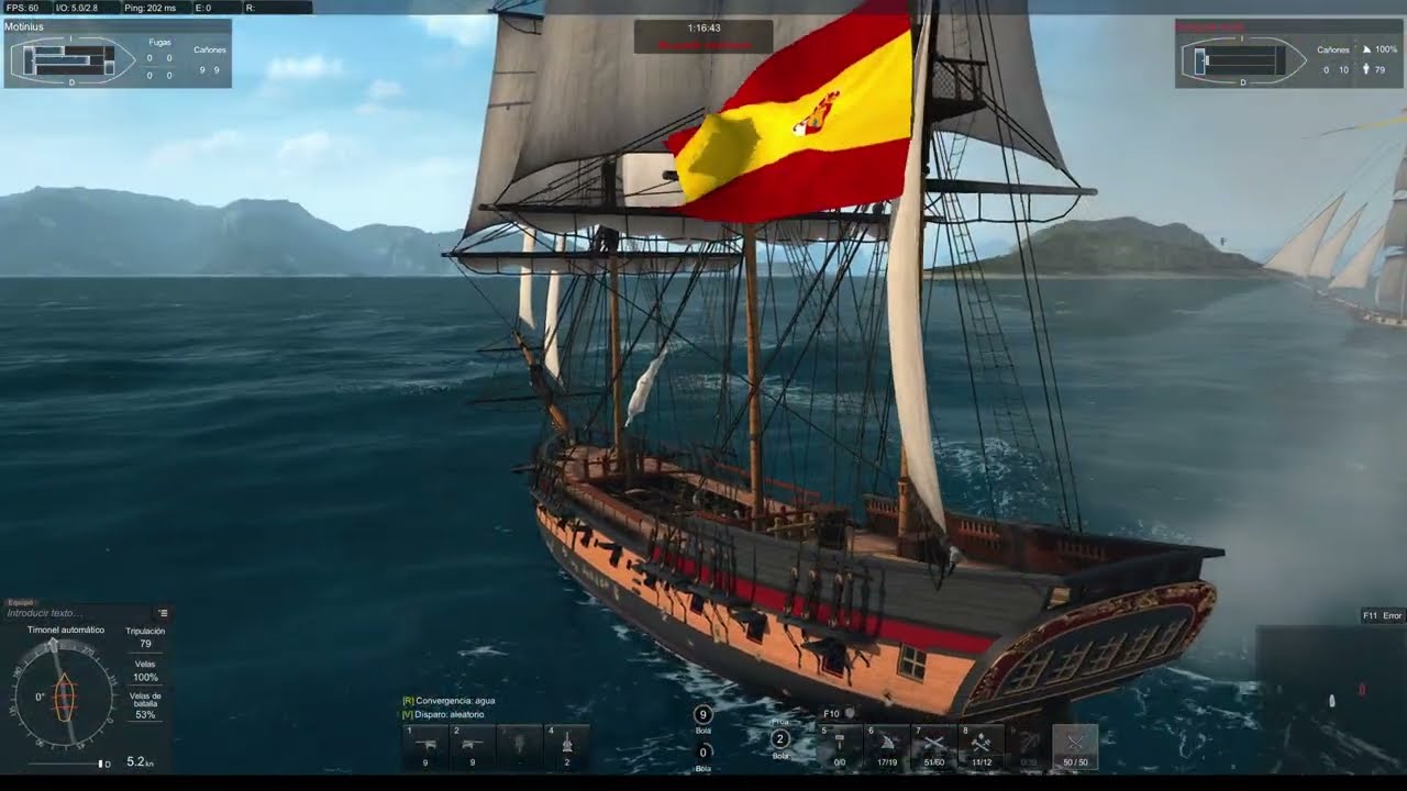 Naval Action Rattlesnake vs Mercury