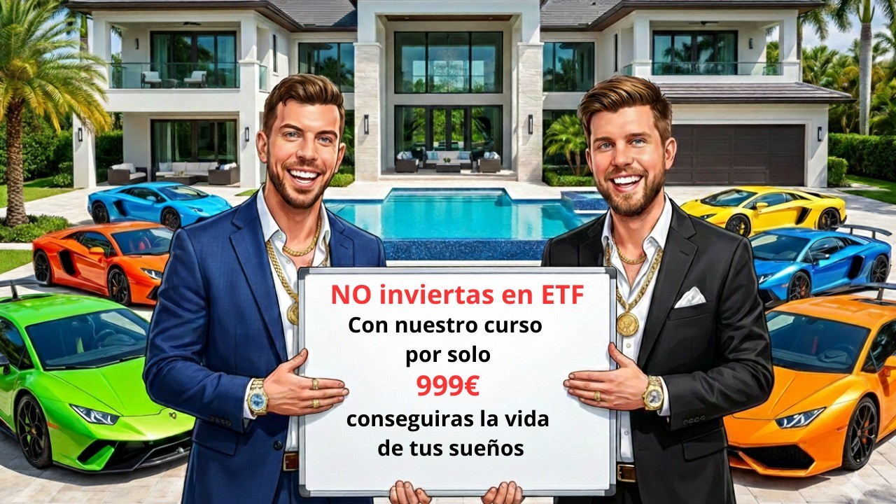 No compres ETF (dicen)… y luego te venden su curso milagro