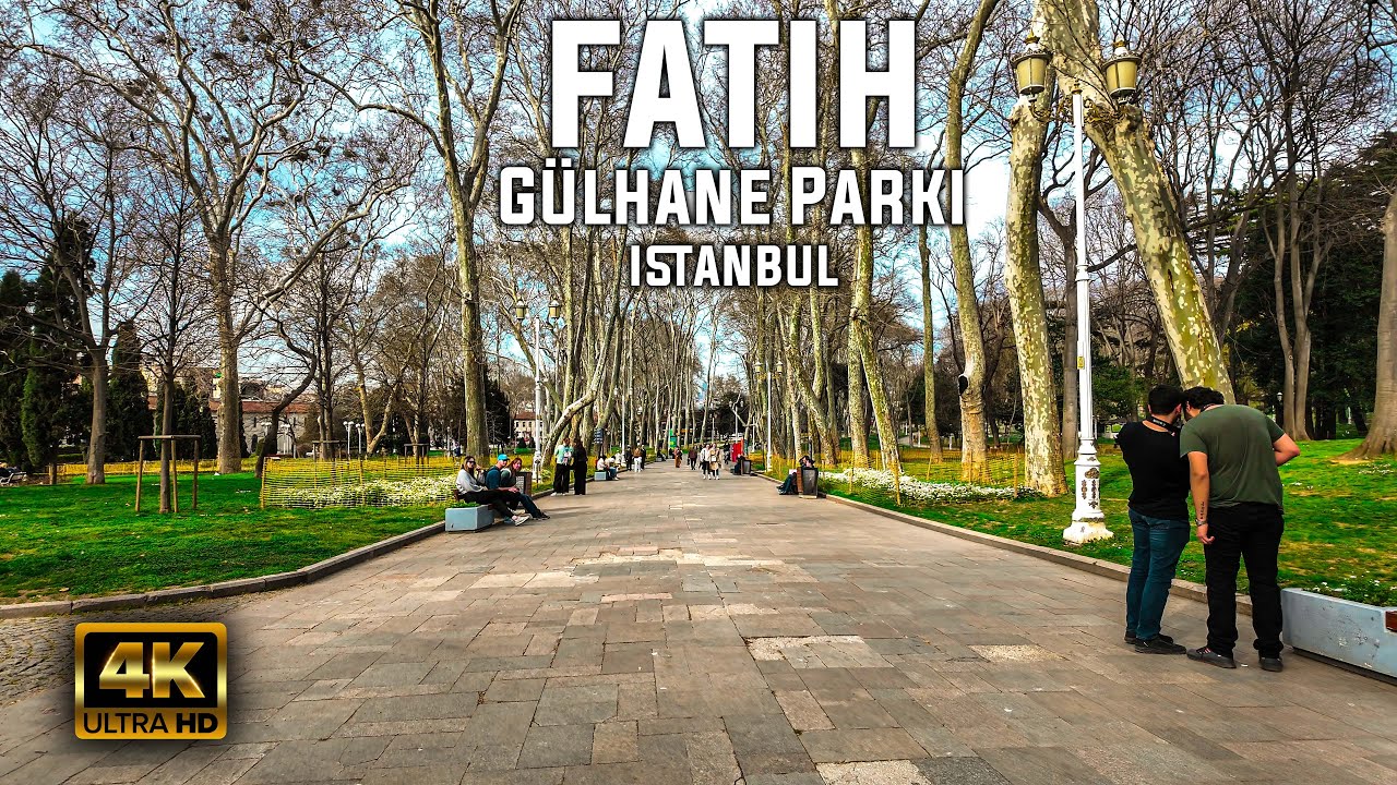 No Talking, Just Pure Peace | G&uuml;lhane Park Istanbul Walk 4K Ultra HD