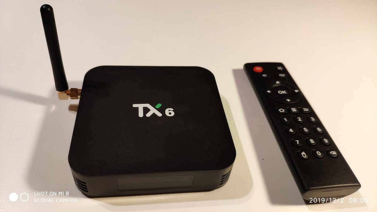 Распаковка и первый опыт использования смарт приставки Tanix TX6-H