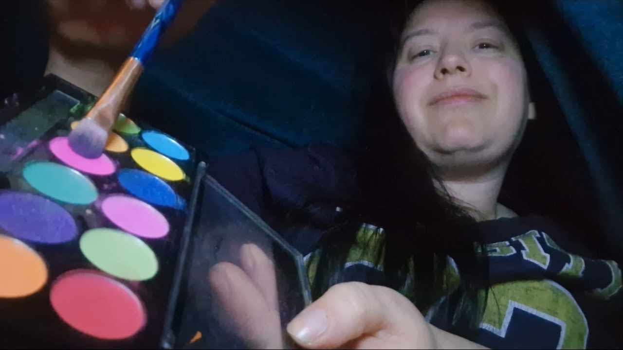 LOFI Cozy ASMR in our Blanket Fort - Doing your hair & make up ... Whispering Relaxing #asmr