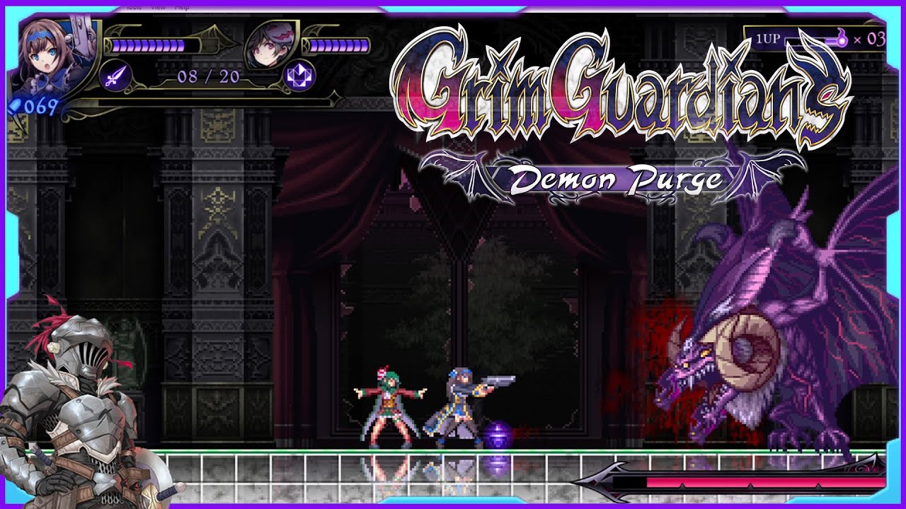 Grim Guardians Demon Purge Boss Demos No Damage