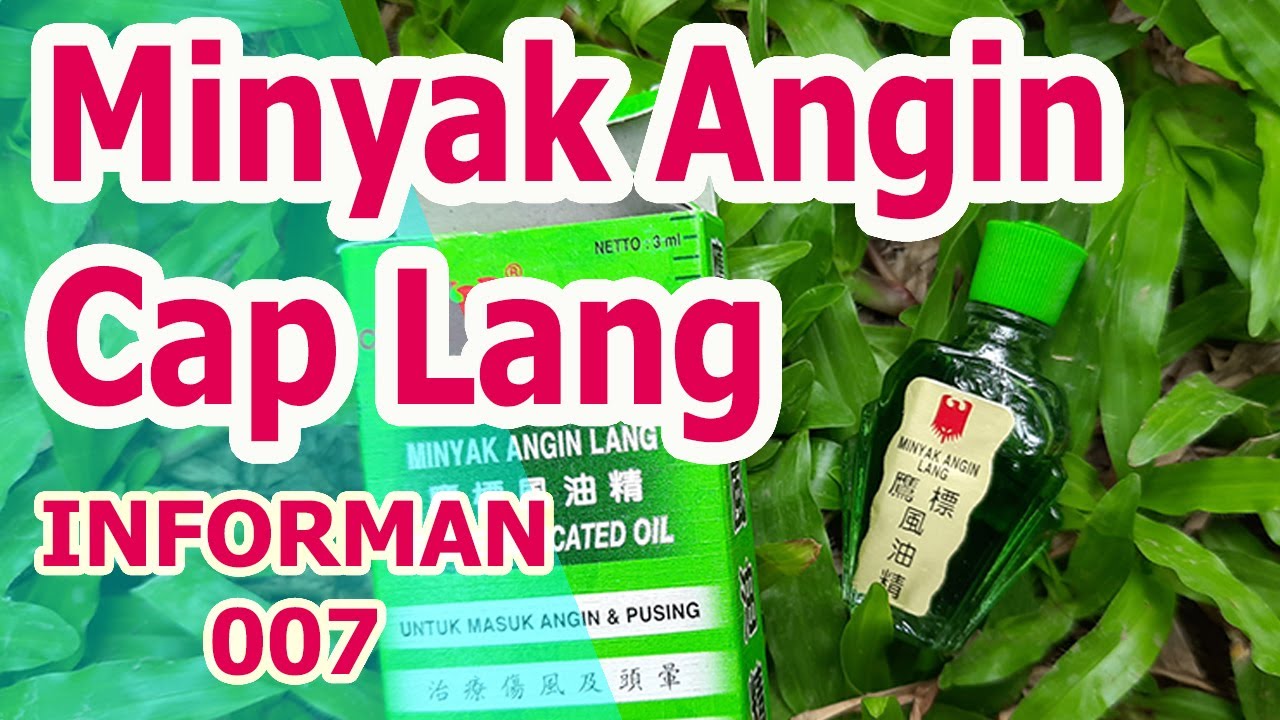 Manfaat minyak angin cap Lang, Sakit kepala hilang sekejap !!!
