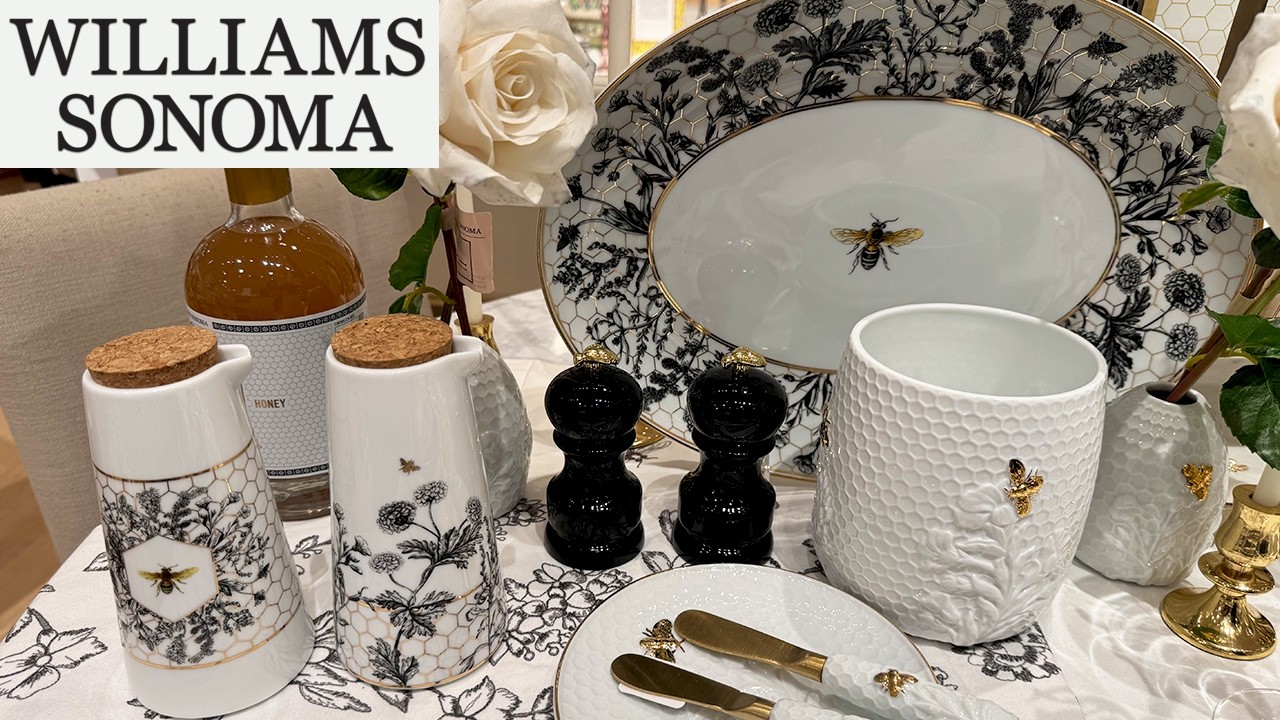 🤍 WILLIAMS SONOMA NEW LUX TABLEWARE 💛 SPRING 2026 ELEGANT HOME GIFTS