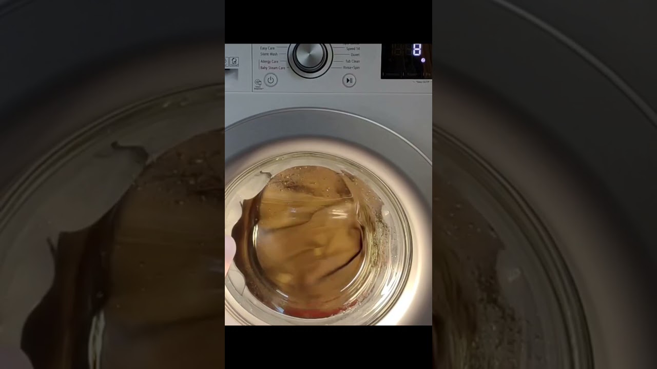 LG AiDD Most Unbalanced Spins 😰 #shorts #washingmachine #cleaning #lgelectronics