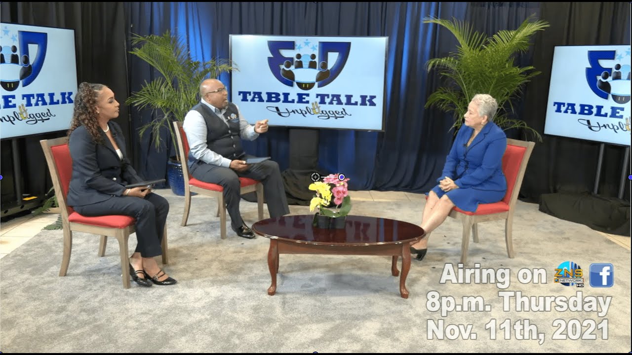 Ed Table Talk Episode 1 - Minister Of Education, Hon. G. Hanna Martin.